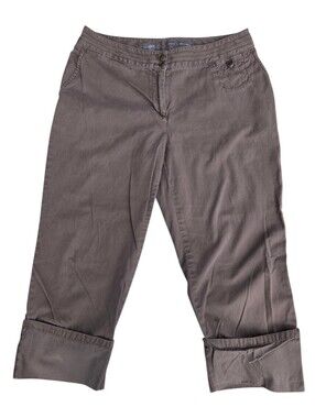 Women's Taupe Capri